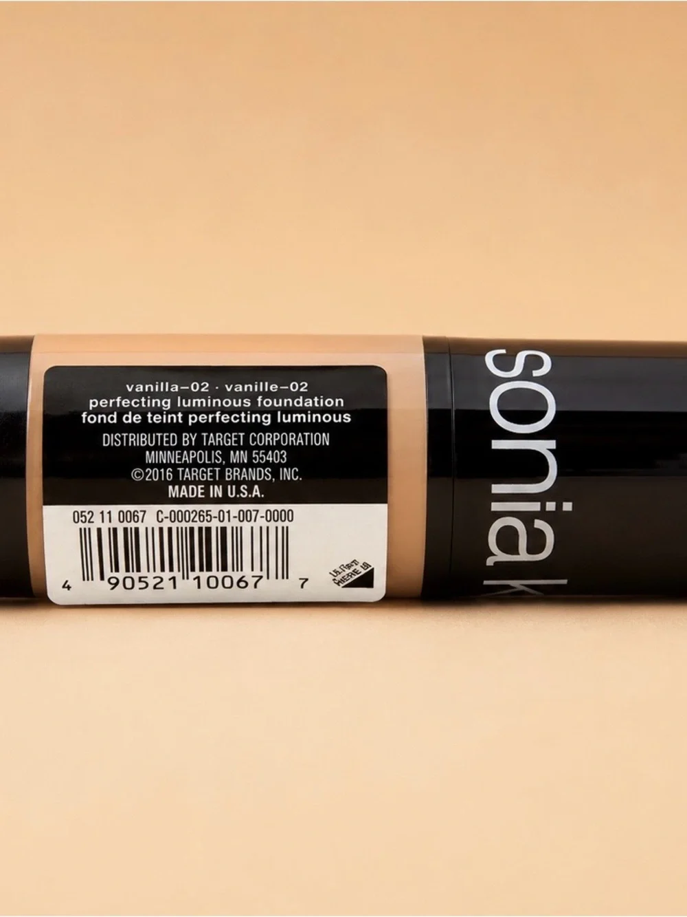 Sonia Kashuk Perfecting Luminous Foundation 02 Vanilla Sealed Medium Coverage